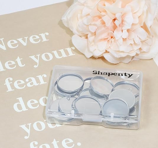 20 Pieces Stainless Steel Roun - Resin Crafts Diy ulasan dan harga