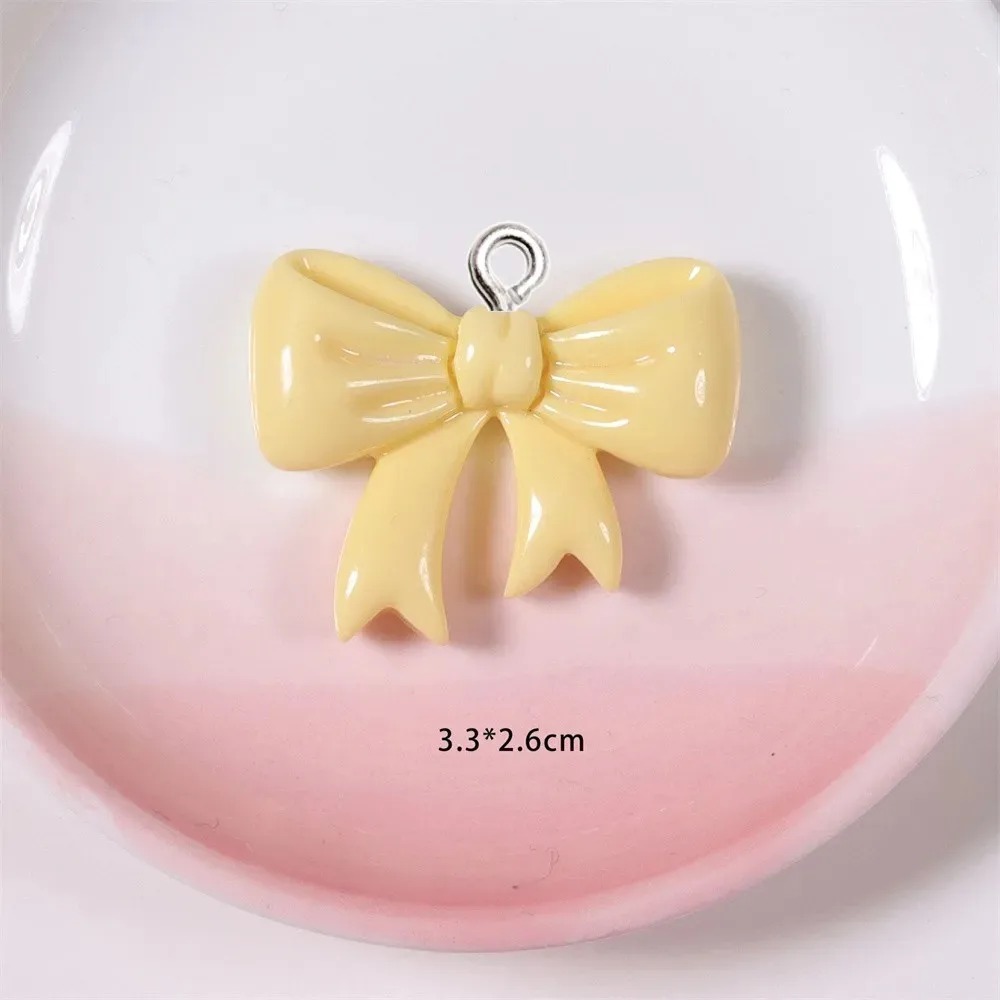 10 Pieces Candy Color Bow Resi - Resin Craft Ideas ulasan dan harga