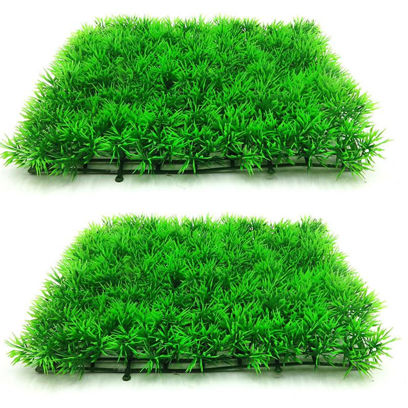 Artificial Green Grass Plant L - Terrarium Moss Art ulasan dan harga