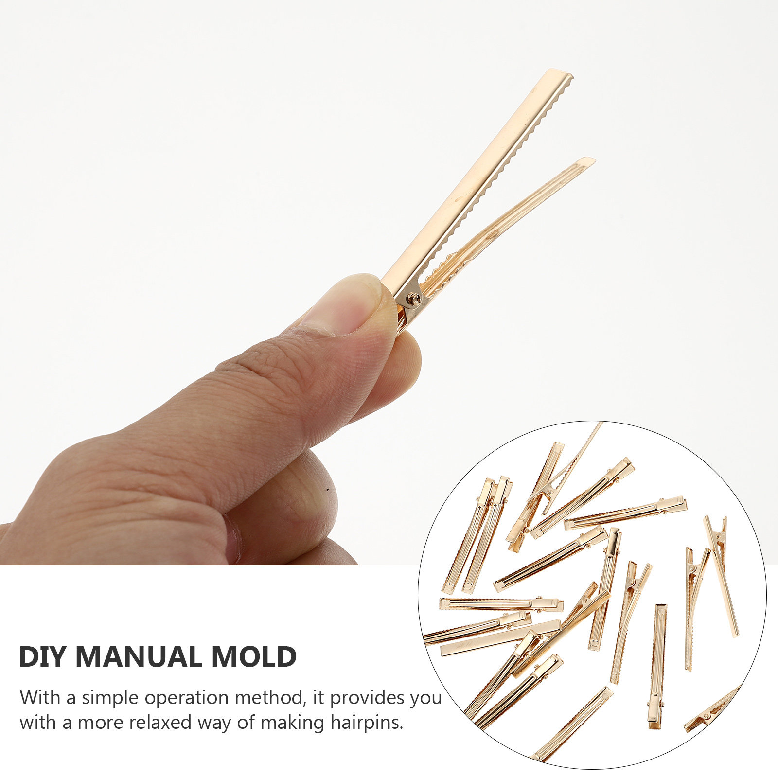 1Set Silicone Hair Clips Mold  - Resin Crafts Diy ulasan dan harga