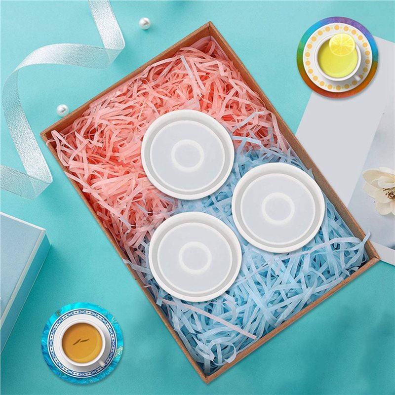 75STO-36 Pack DIY Round Silico - Coaster Mold Round ulasan dan harga