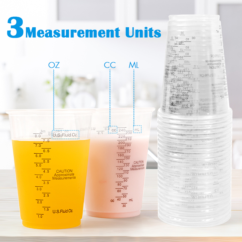 FAIS DU 8oz Disposable Measuri - Mixing Cup Silicone ulasan dan harga