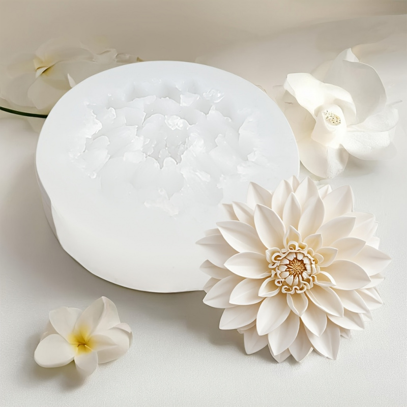 Lotus Flower Silicone Mold，For - Resin Craft Ideas ulasan dan harga