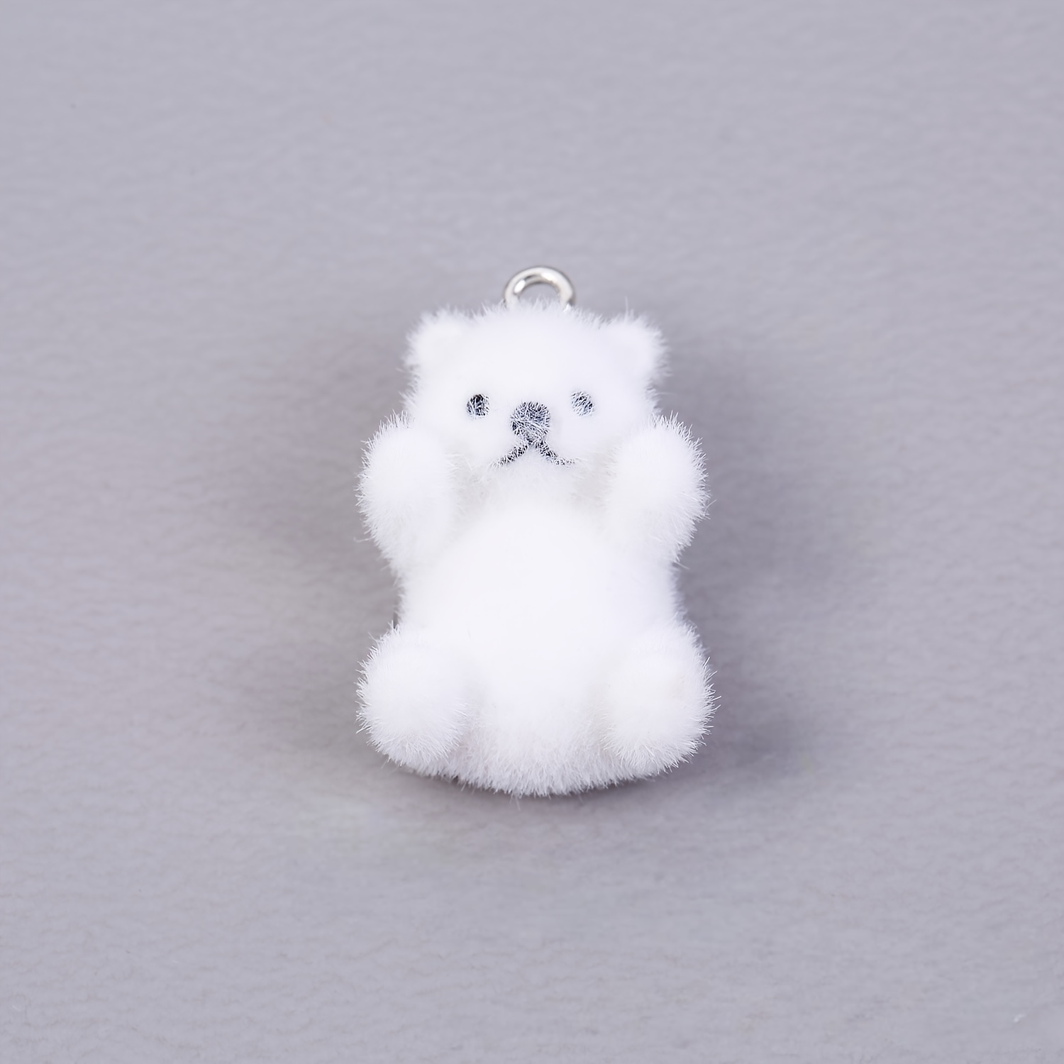 6Pcs Polar Bear Resin Charms C - Resin Craft Material ulasan dan harga