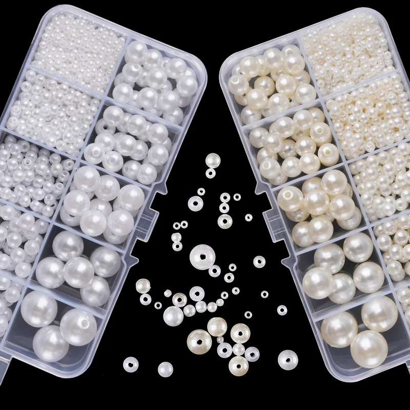 800pcs Artificial Faux Pearl R - Resin Crafts Diy ulasan dan harga