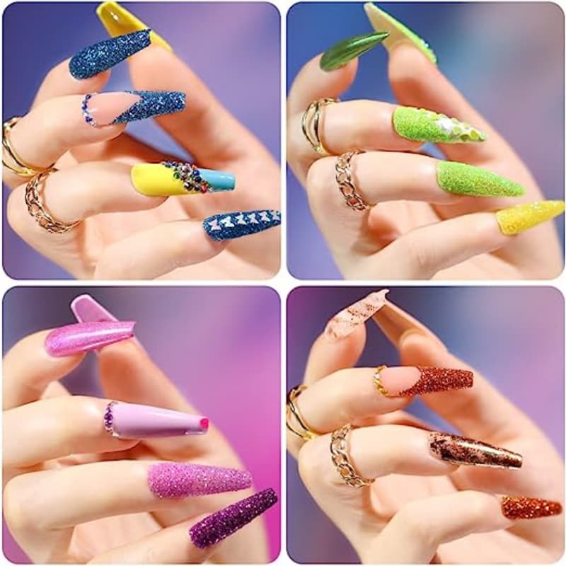 32pcs 32 Colors Rainbow Glitte - Resin Craft Material ulasan dan harga