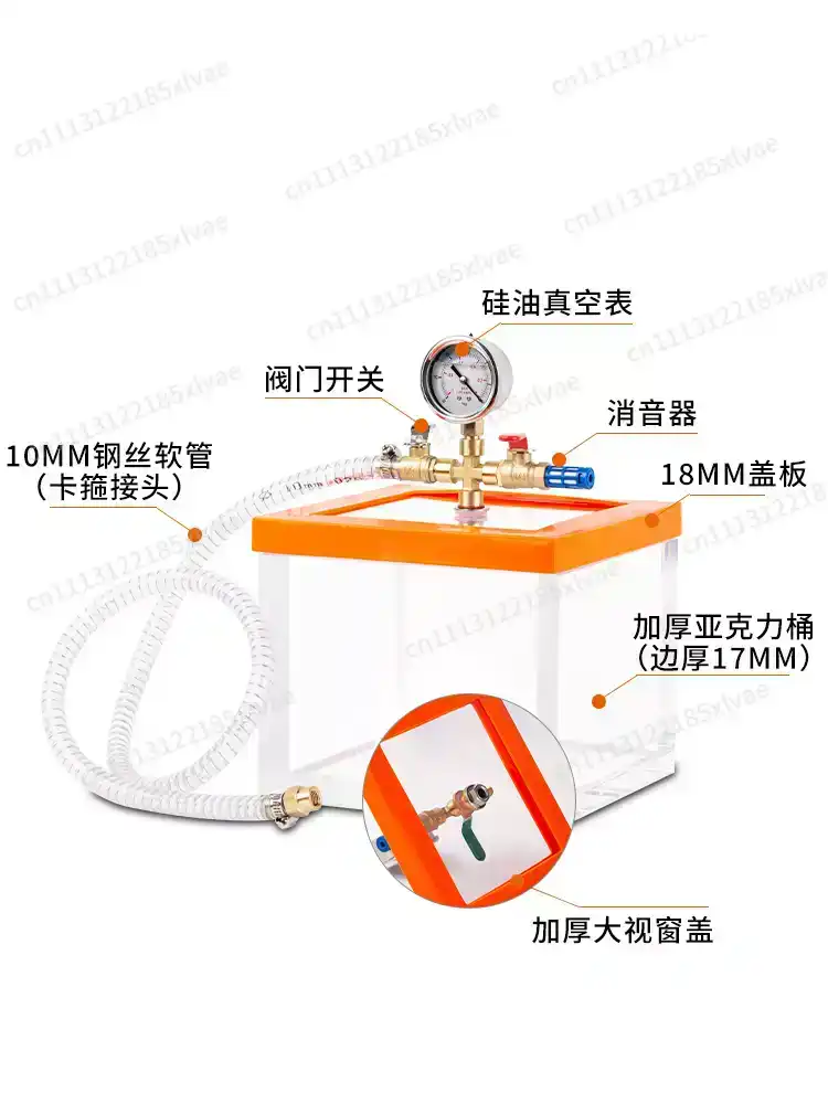 Transparent Acrylic Vacuum Deg - Resin Crafts Diy ulasan dan harga