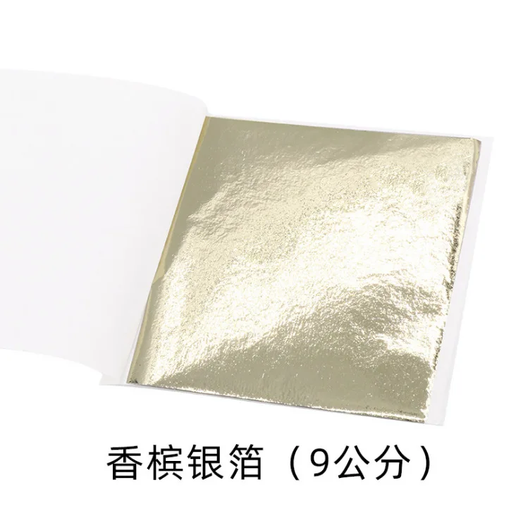 100Pcs 9Cm Individually Packag - Gold Foil Flakes ulasan dan harga